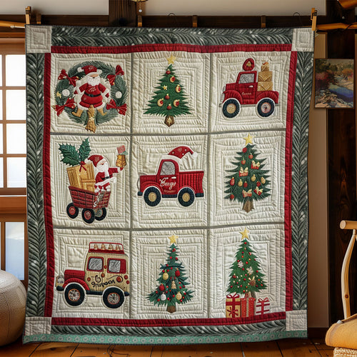 Christmas Red Truck WN1709022CL Quilt