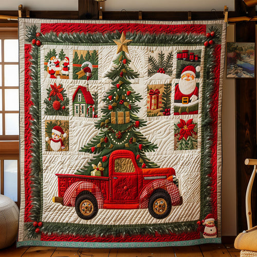 Christmas Red Truck WN1709024CL Quilt