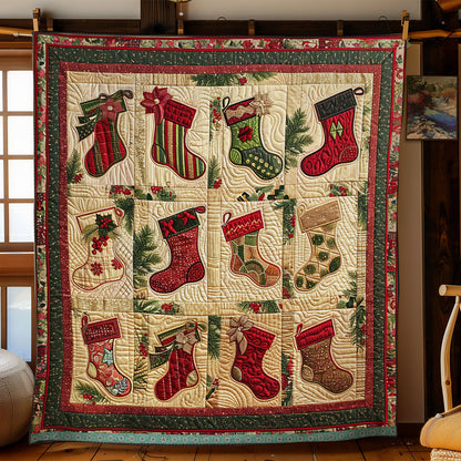 Christmas Stockings WN1709009CL Quilt