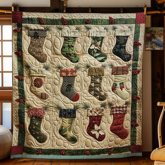 Christmas Stockings WN1709010CL Quilt