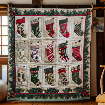 Christmas Stockings WN1709012CL Quilt