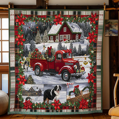 Christmas Truck Ride WN3008016CL Quilt