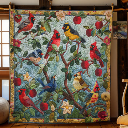Colorful Bird And Tree SR2108040CL Quilt