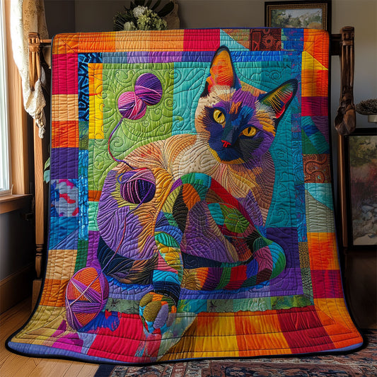 Colorful Cat WM0509024CL Quilt