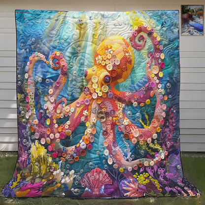 Colorful Octopus SR1608028CL Quilt