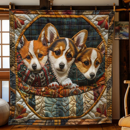 Corgi Snug Retreat WN2808058CL Quilt