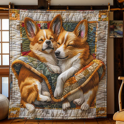 Corgi’s Dreamy Cradle WN2808071CL Quilt