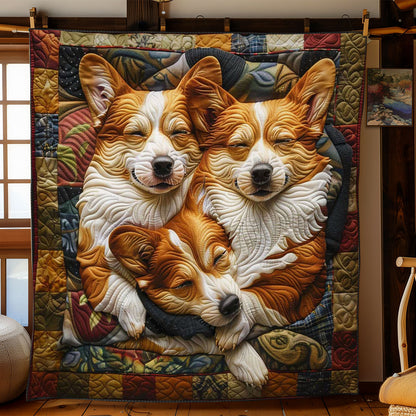 Corgi’s Restful Haven WN2808066CL Quilt