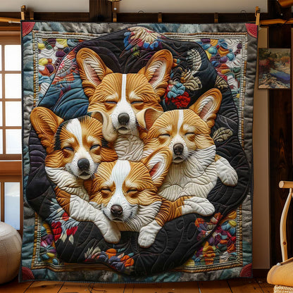 Corgi’s Soft Dream WN2808080CL Quilt