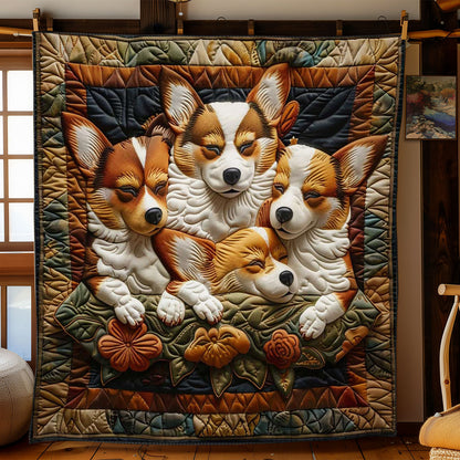 Corgi’s Soft Snuggle Spot WN2808088CL Quilt