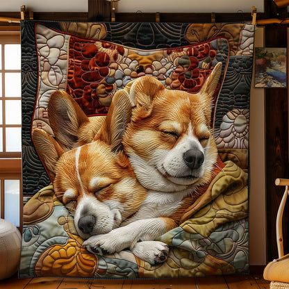 Corgi’s Soft Snuggle WN2808065CL Quilt