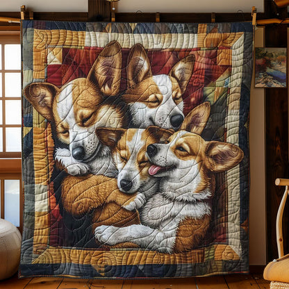 Corgi’s Sweet Slumber WN2808091CL Quilt