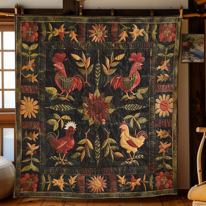Countryside Roosters SR2208013CL Quilt