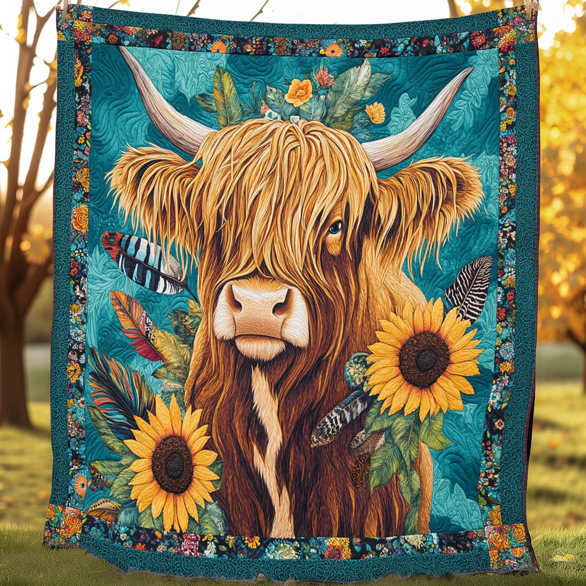 Western Cow SR0708004CL Quilt