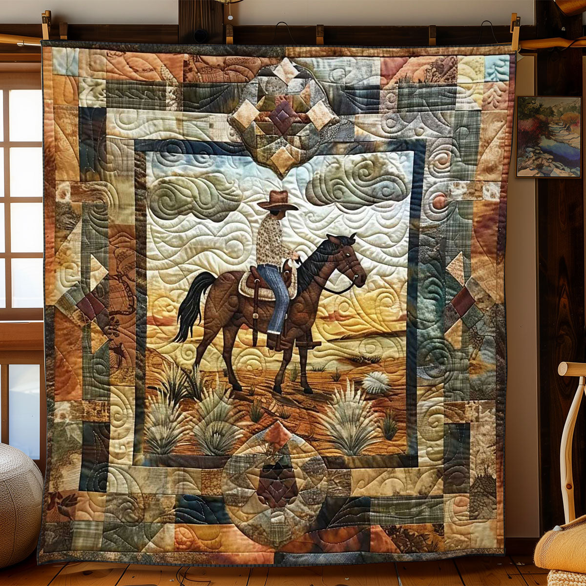 Cowboy Spirit WN2108013CL Quilt