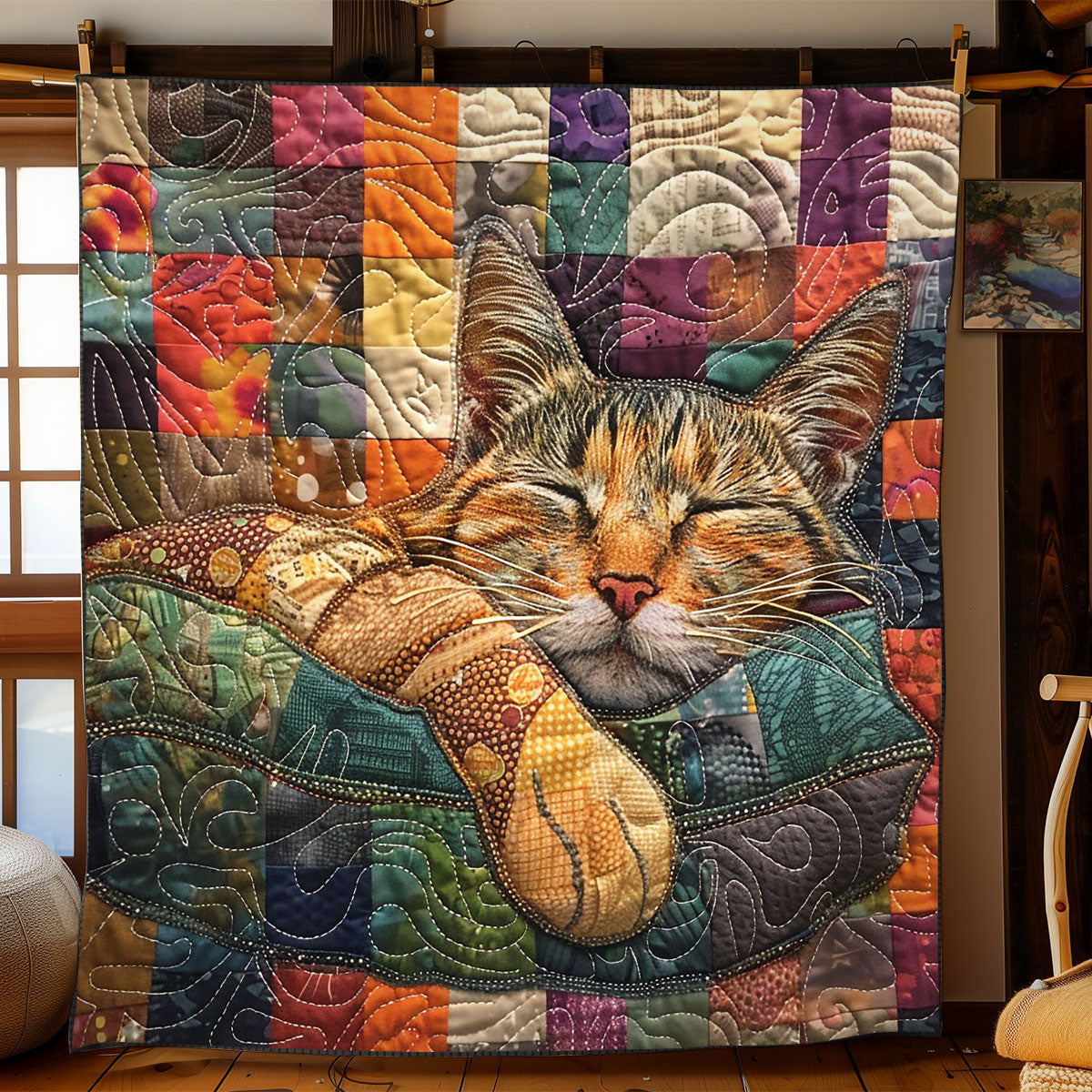 Cozy Cat WN2208001CL Quilt