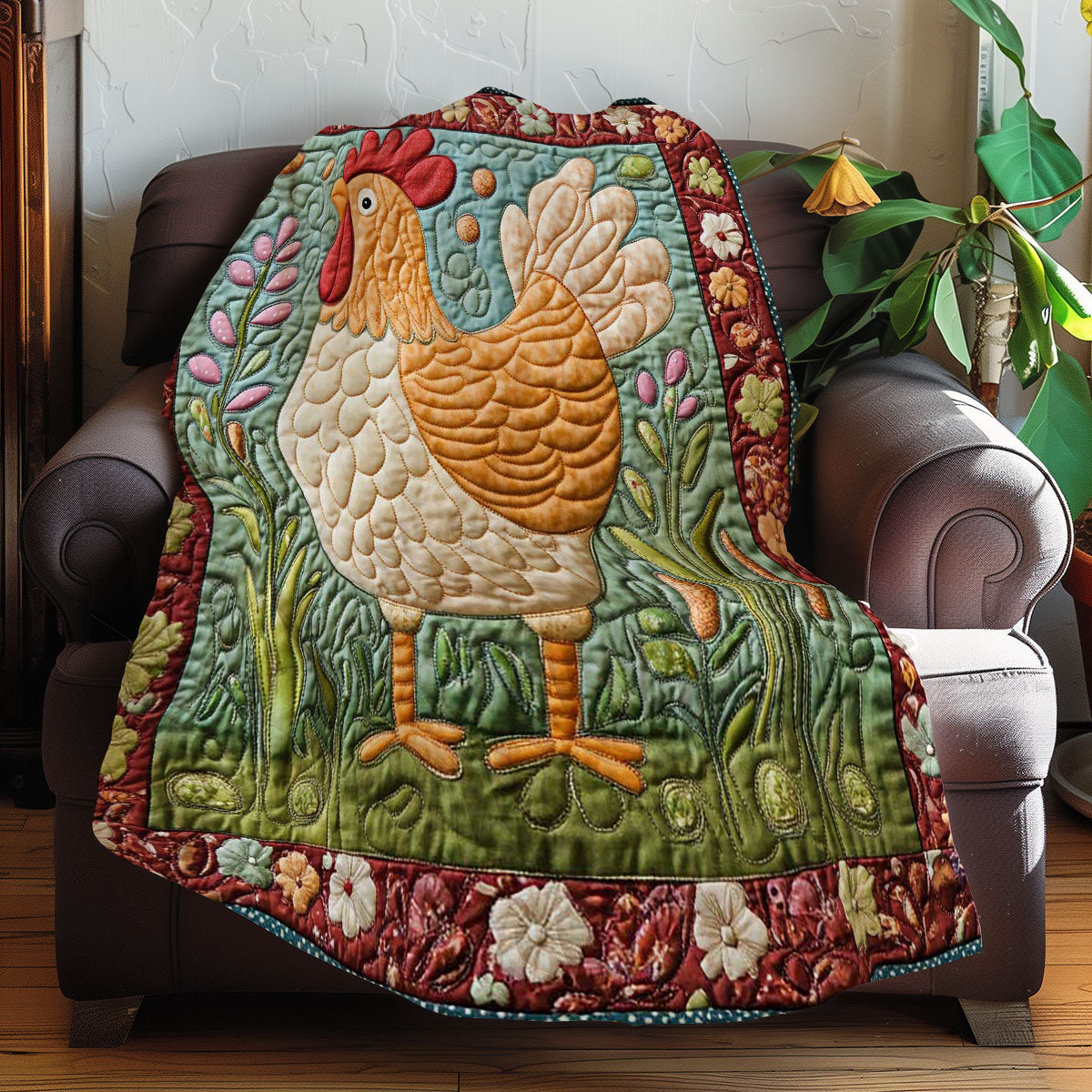 Cozy Cluck WN0208007CL Quilt