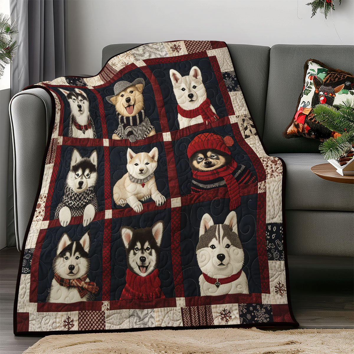 Cozy Husky SR1608016CL Quilt