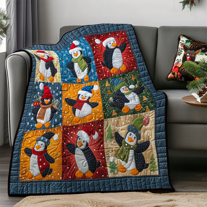 Cozy Penguins SR1908025CL Quilt