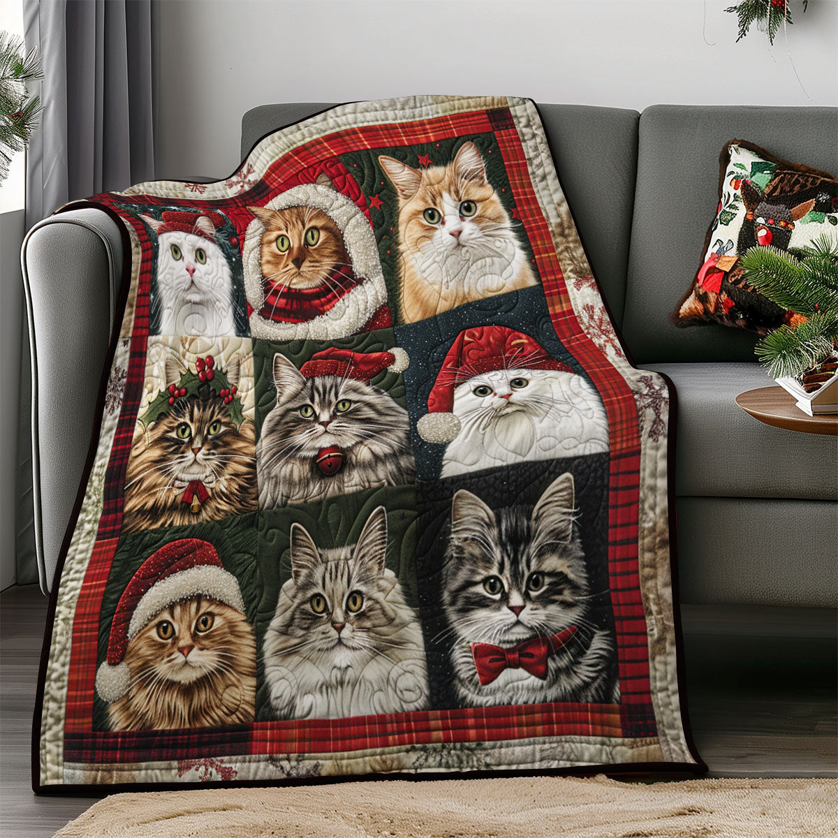 Cozy Royal Cat SR1908056CL Quilt