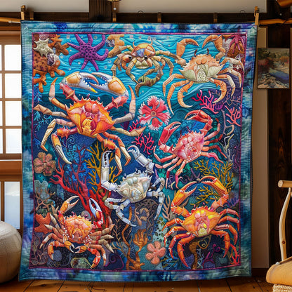 Crabs' Aquatic Amusement WN2708076CL Quilt