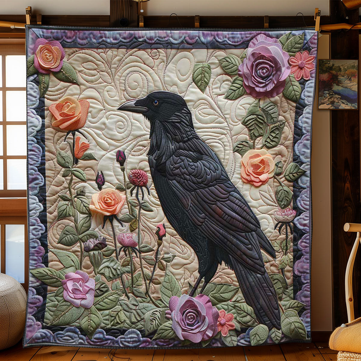 Crow Rose Delight WN2108151CL Quilt