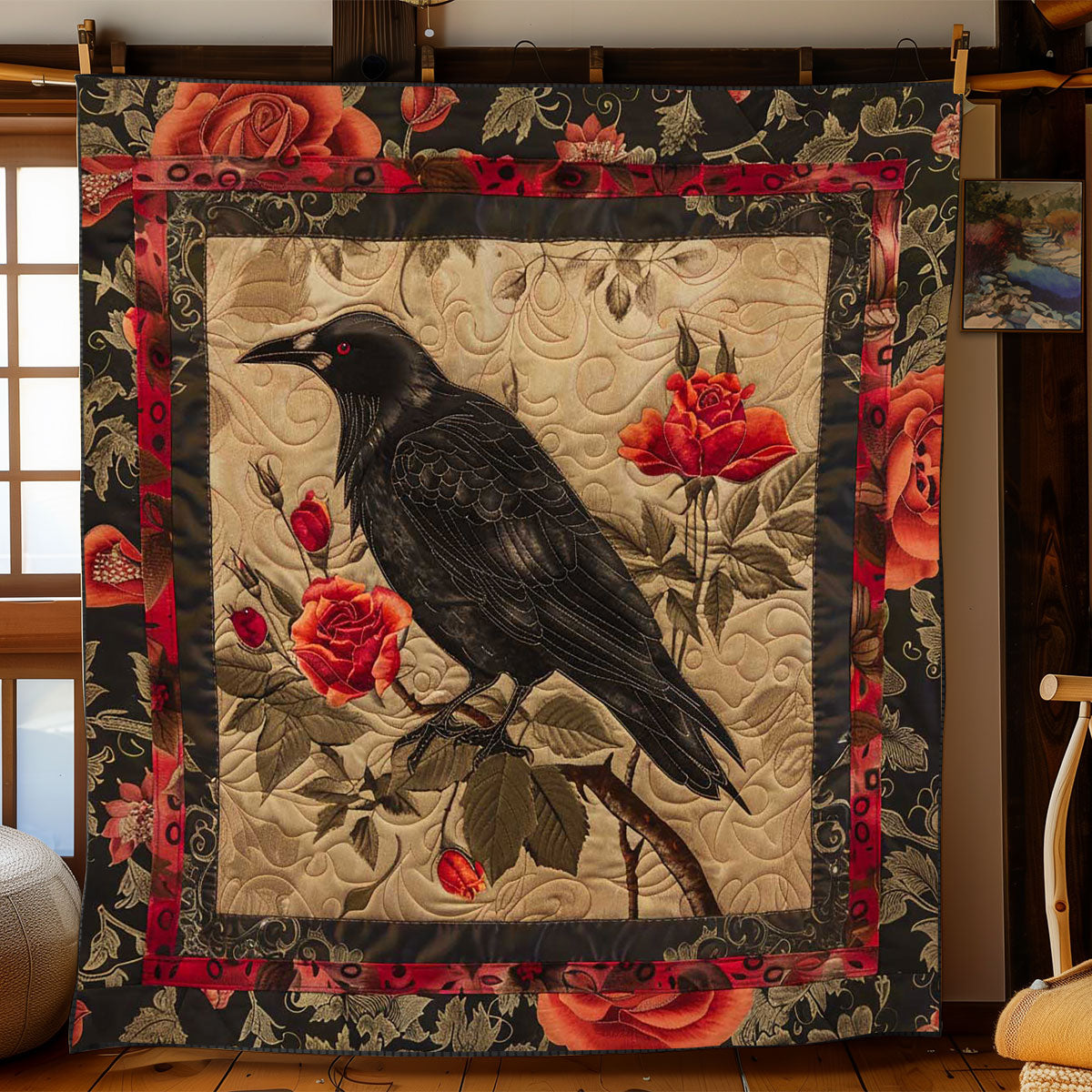 Crow Rose Oasis WN2108155CL Quilt