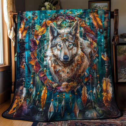 Crytal Wolf WM2308077CL Quilt
