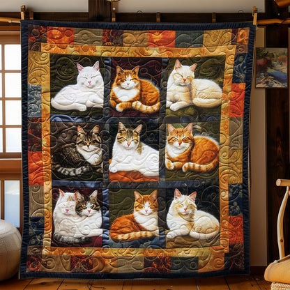 Cuddly Cats WN2108021CL Quilt