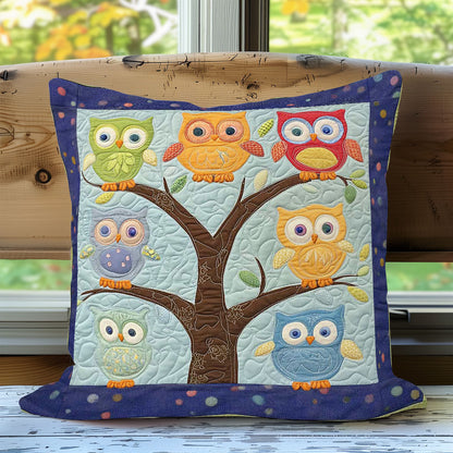 Cute Owl WN0308034CL Quilt Pillow Case