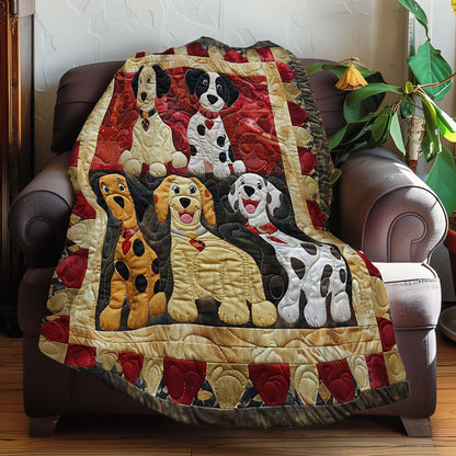Cute Puppy Dalmatians WN2907030CL Quilt