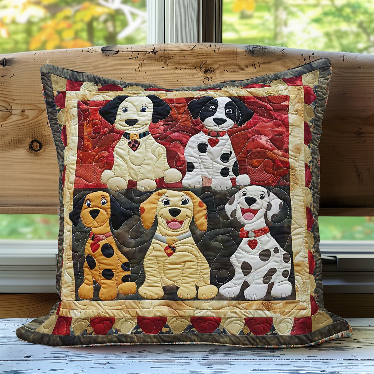 Cute Puppy Dalmatians WN2907058CL Pillow Case