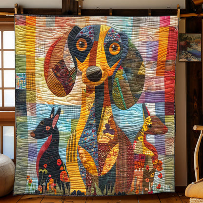 Dachshund Pals WN1508018CL Quilt