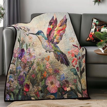 Daisy Hummingbirds WM0608035CL Quilt