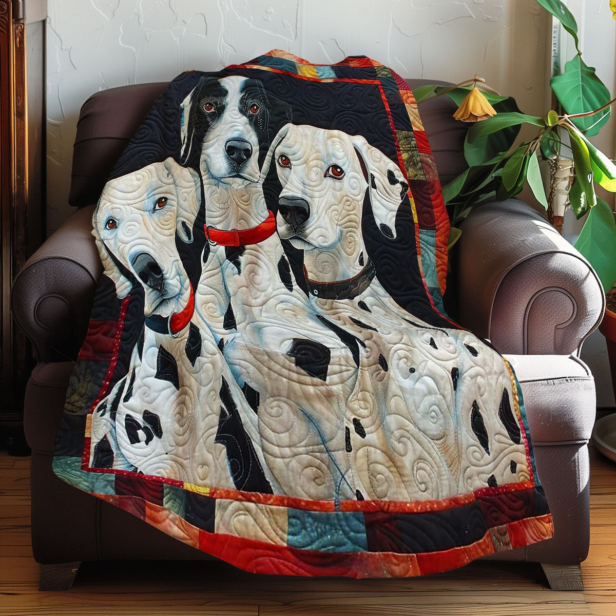 Dalmatian Brothers WN2907031CL Quilt