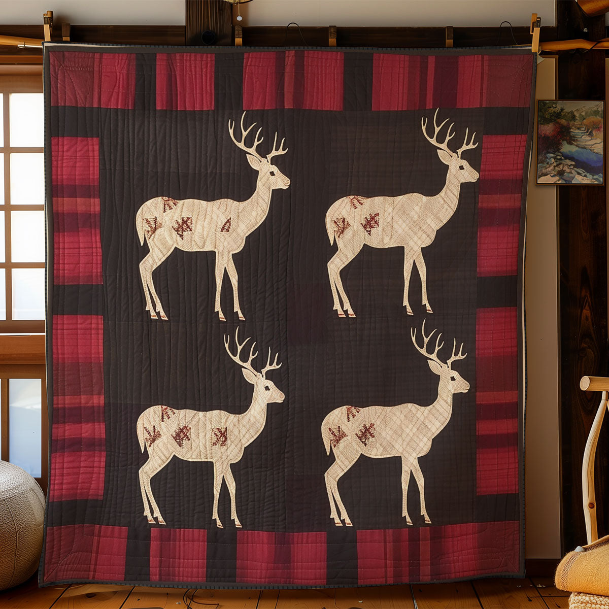Deer Majesty SR2108011CL Quilt