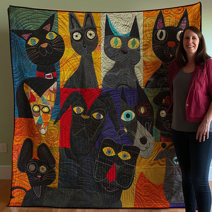 Dogs And Cats WM2907001CL Quilt