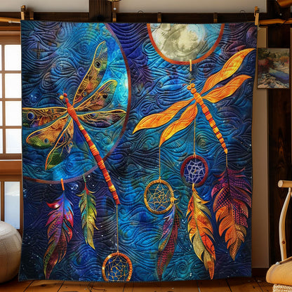 Dragonfly Dreamcatcher Symphony WN2708050CL Quilt