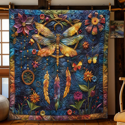 Dragonfly Dreamcatcher WN2708005CL Quilt