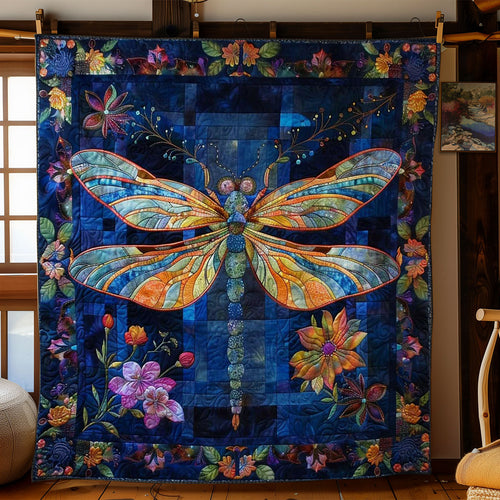 Dragonfly Forest Magic WN2808026CL Quilt