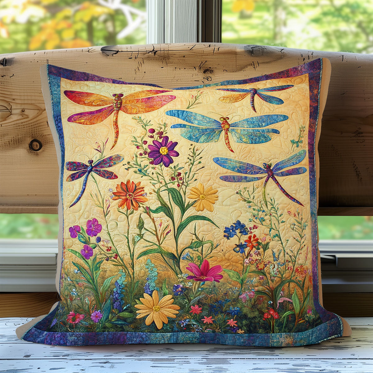 Dragonfly Swarm Snug WN3107058CL Quilt Pillow Case