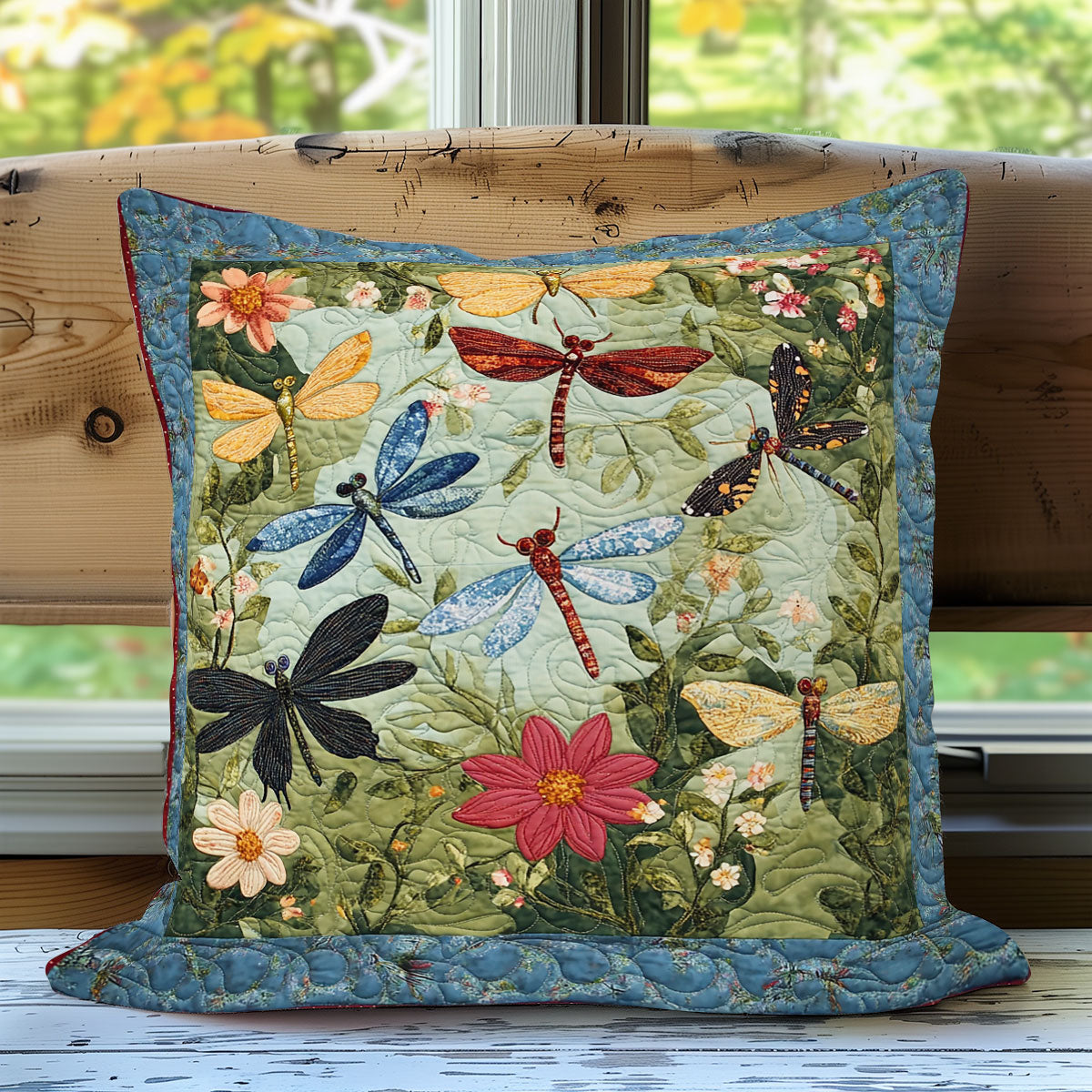 Dragonfly Swarm WN3107059CL Quilt Pillow Case