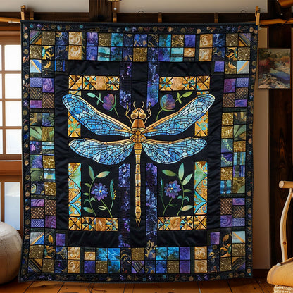 Dragonfly's Crystal Wings WN2808038CL Quilt