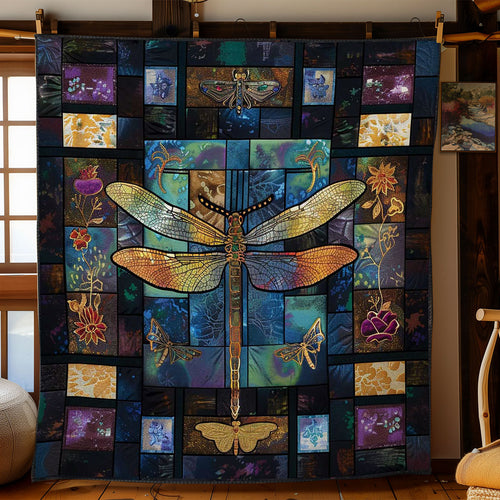 Dragonfly’s Mystical Aura WN2808043CL Quilt