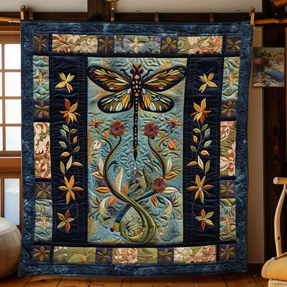 Dragonfly’s Whispering Woods WN2808030CL Quilt