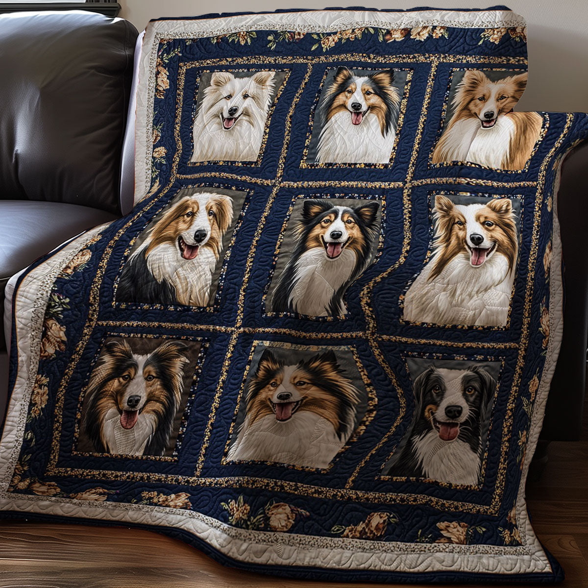 Dream Dogs WM3107001CL Quilt