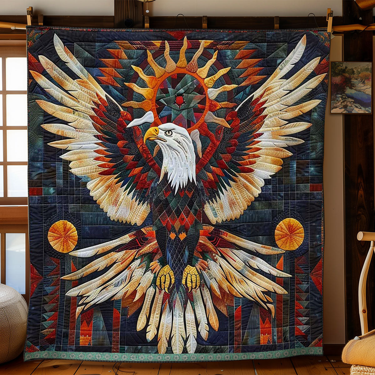 Eagle Native American WN1609057CL Quilt