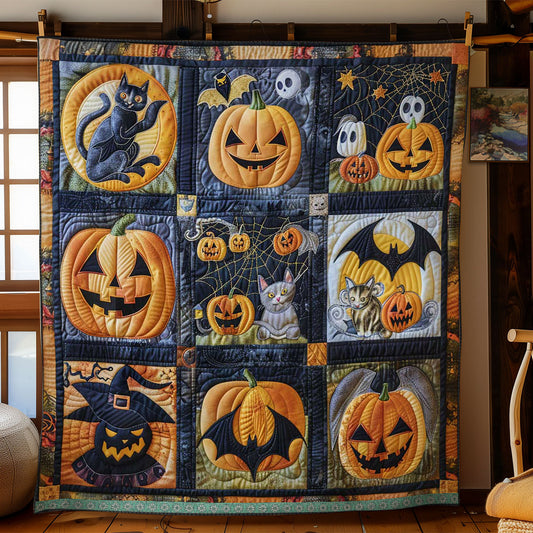 Eerie Halloween Apparitions WN2908055CL Quilt