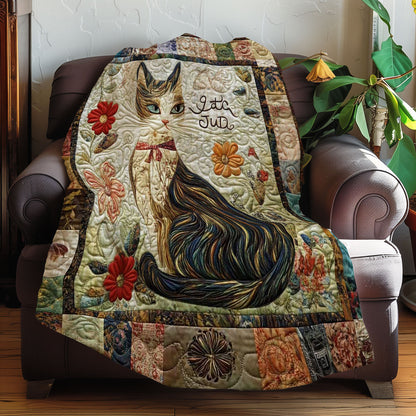 Enchanted Feline WN0708034CL Quilt