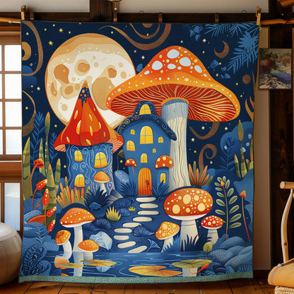 Enchanted Mushroom Haven WN0909102CL Quilt